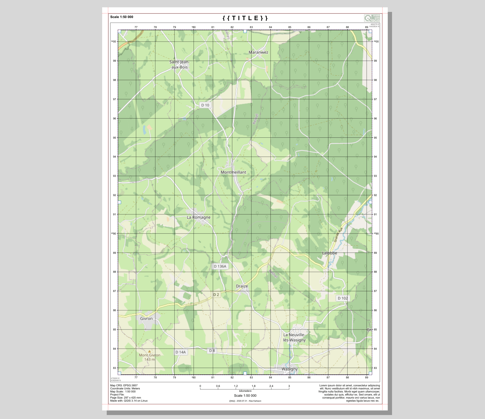 QGIS LayoutHub Downloads